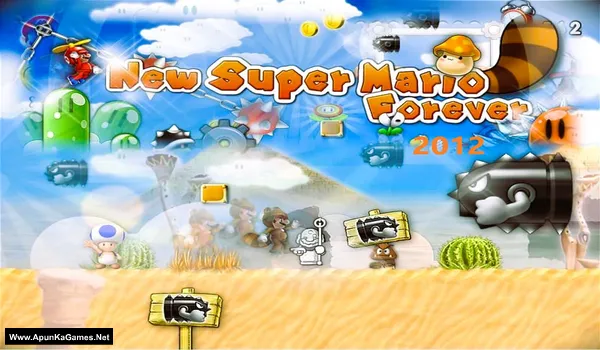 New Super Mario Forever 2012 Cover, Poster, Full Version, PC Game, Download Free