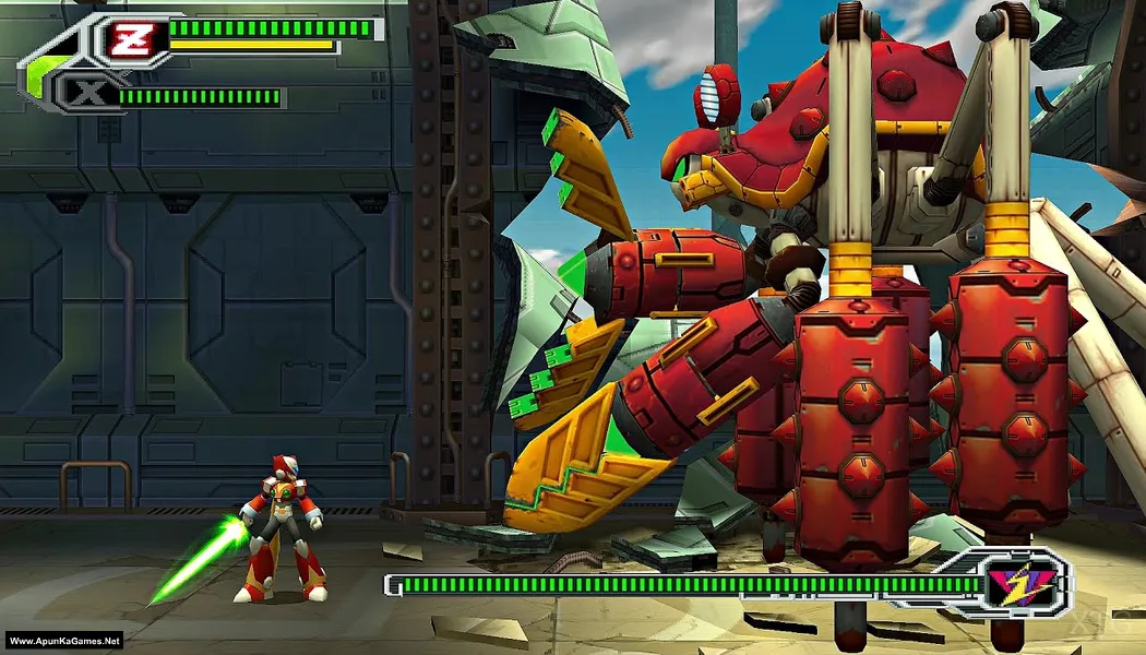 Mega Man X8 Screenshot 3, Full Version, PC Game, Download Free