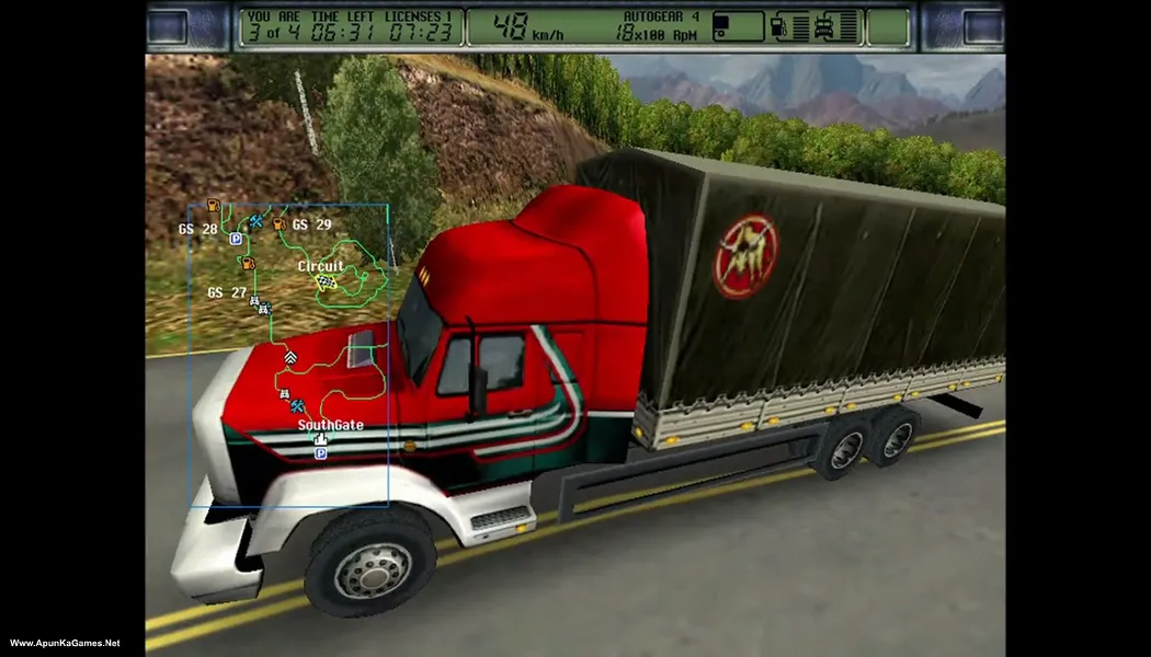 Hard Truck 2: King of the Road Screenshot 1, Full Version, PC Game, Download Free