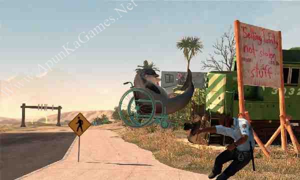 Goat Simulator: PAYDAY Screenshot 1, Full Version, PC Game, Download Free