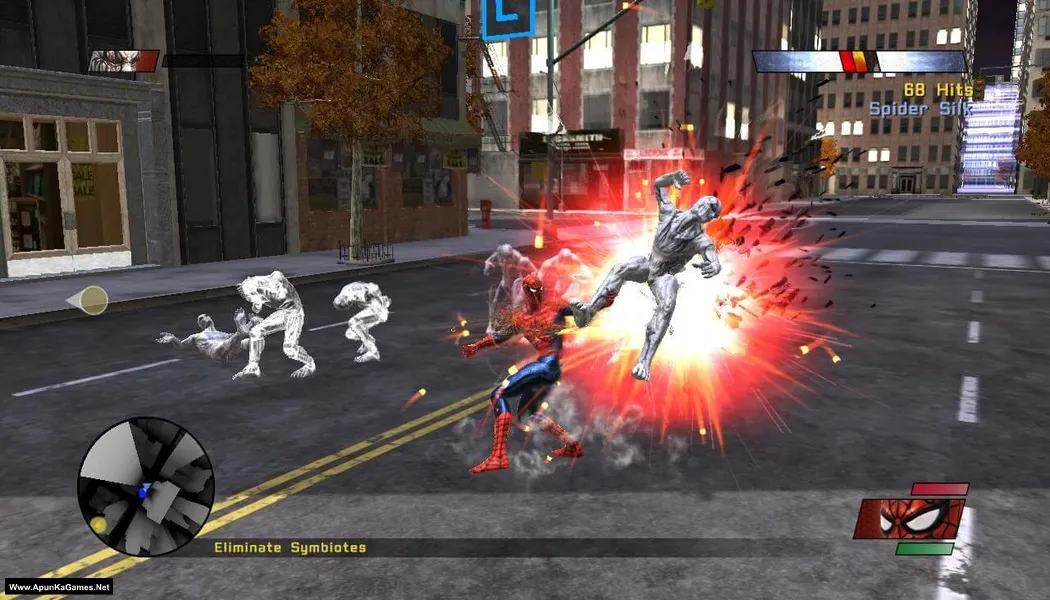 Spider-Man Web of Shadows Screenshot 1, PC Game, Download Free