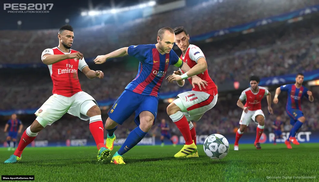 Pro Evolution Soccer 2017 Screenshot 1, Full Version, PC Game, Download Free