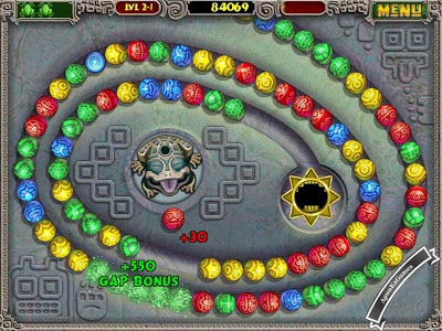Zuma Deluxe Screenshot 1
