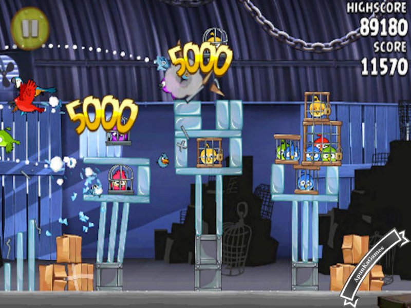 Angry Birds Rio Screenshot 3