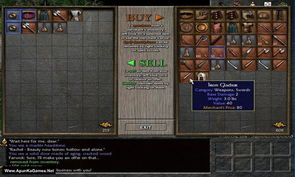 Eschalon: Book I Screenshot 2
