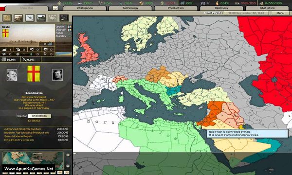 Hearts of Iron 2 Doomsday Screenshot 1
