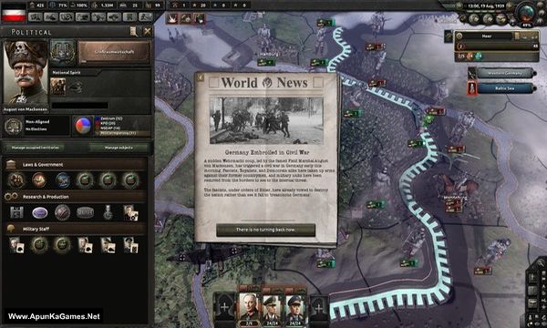 Hearts of Iron 4 Waking the Tiger Screenshot 2