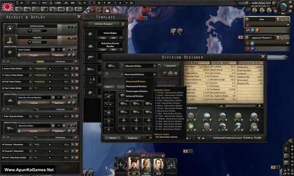 Hearts of Iron 4 Waking the Tiger Screenshot 3