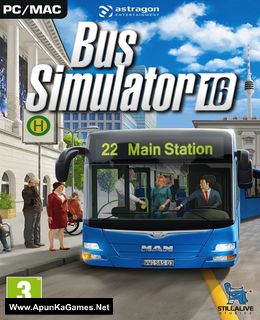 Bus Simulator 16 Cover, Poster, Full Version, PC Game, Download Free