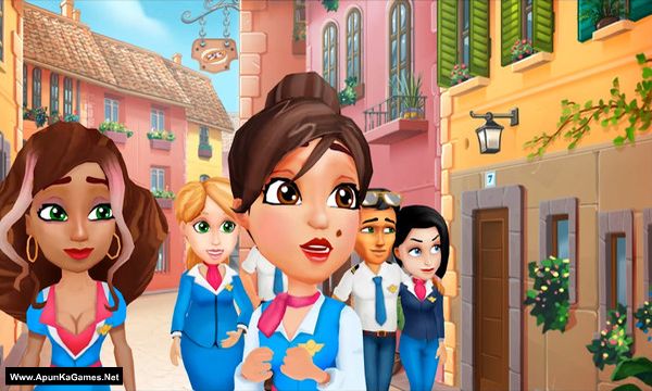 Amber's Airline - 7 Wonders Screenshot 1, Full Version, PC Game, Download Free