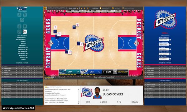 Draft Day Sports: Pro Basketball 2019 Screenshot 2, Full Version, PC Game, Download Free