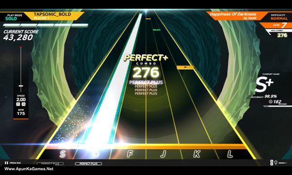Tapsonic Bold Screenshot 2, Full Version, PC Game, Download Free