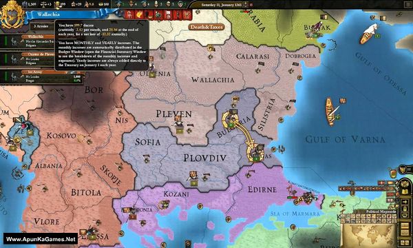 Europa Universalis III: Divine Wind Screenshot 2, Full Version, PC Game, Download Free