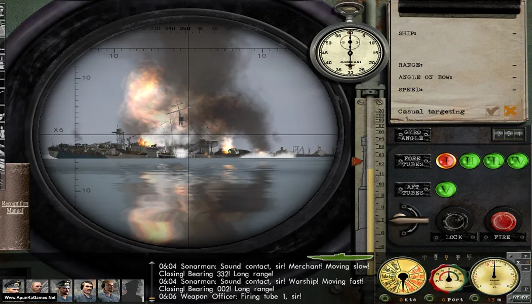Silent Hunter III Screenshot 2, Full Version, PC Game, Download Free