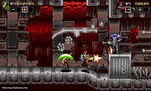 Blazing Chrome Screenshot 1, Full Version, PC Game, Download Free