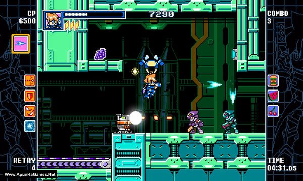 Mighty Gunvolt Burst Screenshot 2, Full Version, PC Game, Download Free