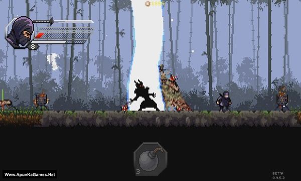 Pixel Shinobi Nine demons of Mamoru Screenshot 1, Full Version, PC Game, Download Free