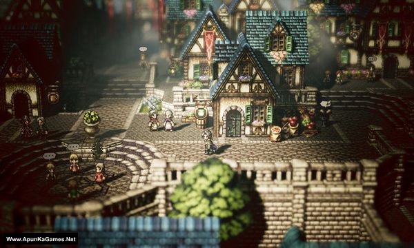 Octopath Traveler Screenshot 1, Full Version, PC Game, Download Free