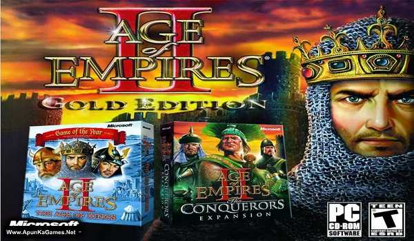Age of Empires II: Gold Edition Cover, Poster, Full Version, PC Game, Download Free