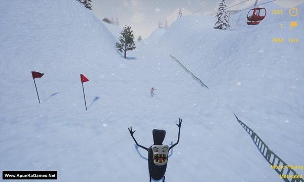 Endless Ski Screenshot 1, Full Version, PC Game, Download Free