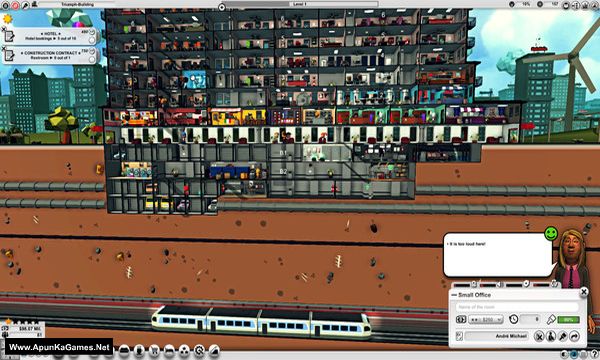 Mad Tower Tycoon Screenshot 1, Full Version, PC Game, Download Free