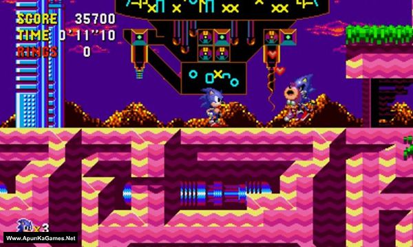 Sonic CD Screenshot 2, Full Version, PC Game, Download Free