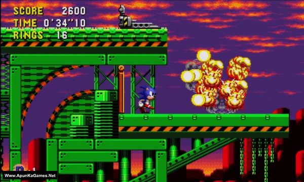 Sonic CD Screenshot 3, Full Version, PC Game, Download Free