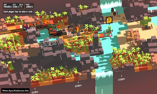 Unrailed Screenshot 1, Full Version, PC Game, Download Free