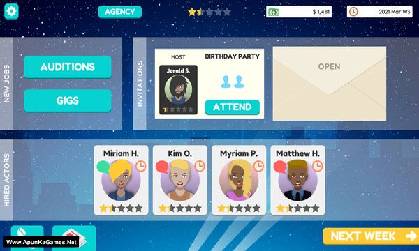 Actor Tycoon 2 Screenshot 1, Full Version, PC Game, Download Free