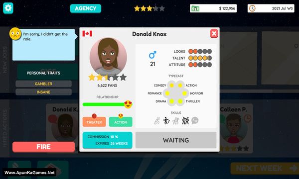 Actor Tycoon 2 Screenshot 2, Full Version, PC Game, Download Free