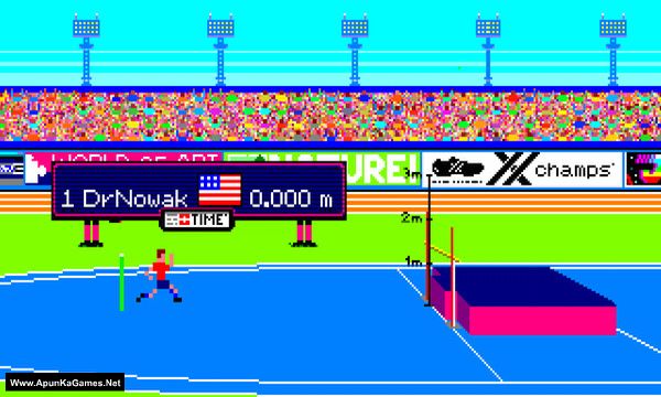 World CHAMPIONS: Decathlon Screenshot 1, Full Version, PC Game, Download Free