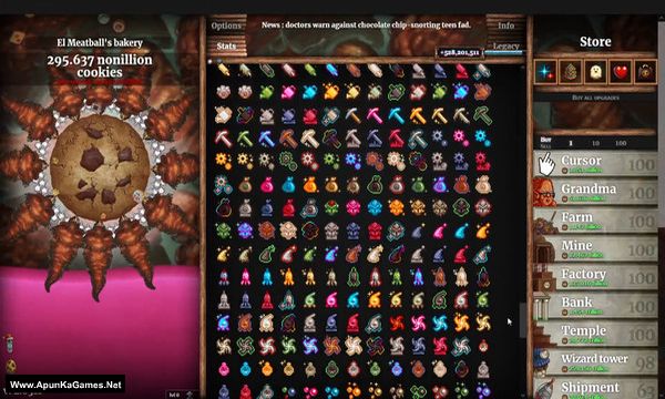 Cookie Clicker Screenshot 3, Full Version, PC Game, Download Free