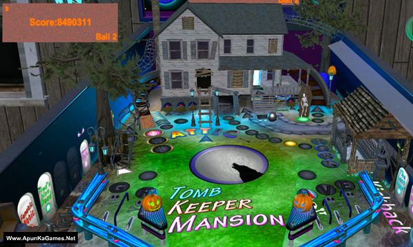 Tomb Keeper Mansion Deluxe Pinball Screenshot 1, Full Version, PC Game, Download Free