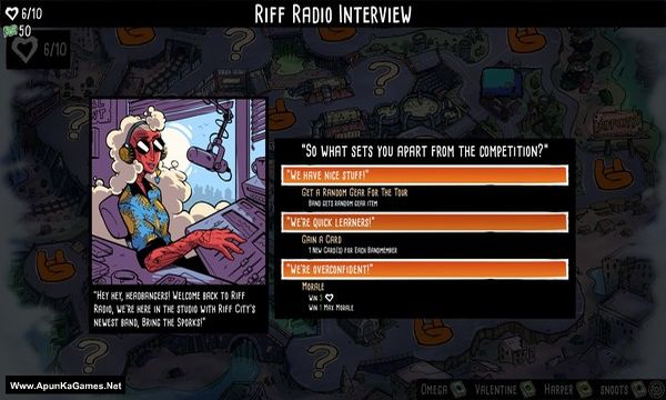 Battle Bands: Rock & Roll Deckbuilder Screenshot 1, Full Version, PC Game, Download Free
