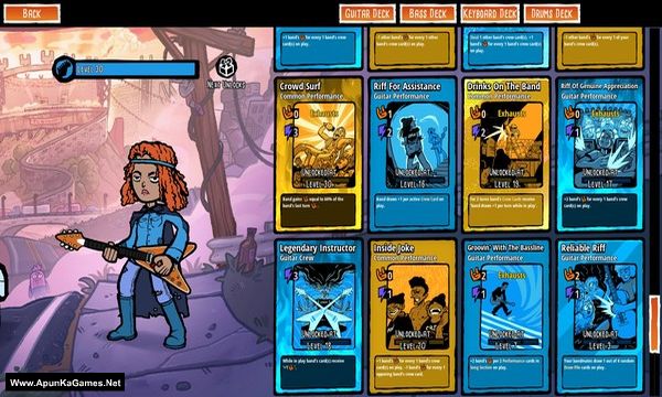 Battle Bands: Rock & Roll Deckbuilder Screenshot 1, Full Version, PC Game, Download Free