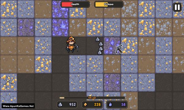 Golden Mine Pickaxe 2: Mummy Tombs Screenshot 1, Full Version, PC Game, Download Free
