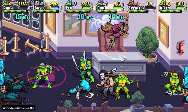 Teenage Mutant Ninja Turtles: Shredder's Revenge Screenshot 1, Full Version, PC Game, Download Free