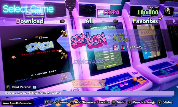 Capcom Arcade 2nd Stadium Screenshot 1, Full Version, PC Game, Download Free