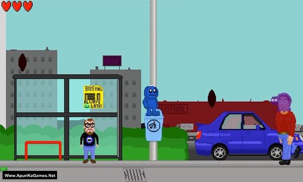 Bishi and the Alien Slime Invasion! Screenshot 1, Full Version, PC Game, Download Free
