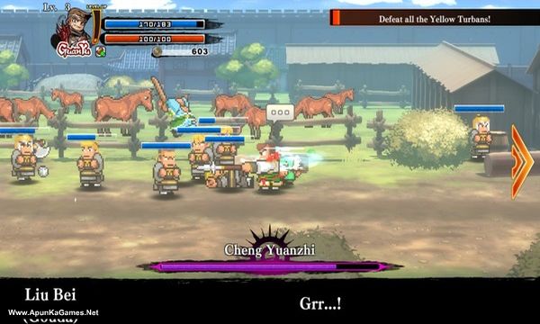 River City Saga: Three Kingdoms Screenshot 1, Full Version, PC Game, Download Free