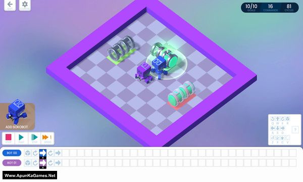 SOKOBOT Screenshot 1, Full Version, PC Game, Download Free