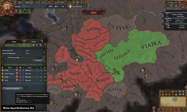 Europa Universalis IV: Third Rome Screenshot 1, Full Version, PC Game, Download Free