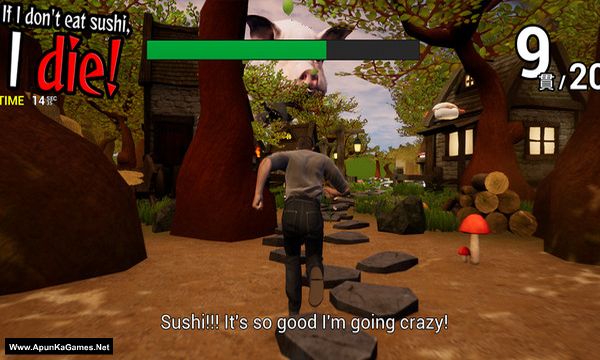 I'm going to die if I don't eat sushi! Screenshot 1, Full Version, PC Game, Download Free