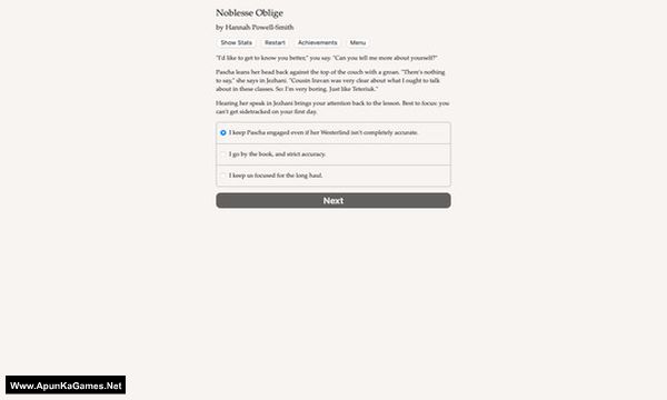 Noblesse Oblige Screenshot 1, Full Version, PC Game, Download Free