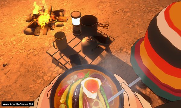 Laid-Back Camp: Virtual - Lake Motosu Screenshot 1, Full Version, PC Game, Download Free