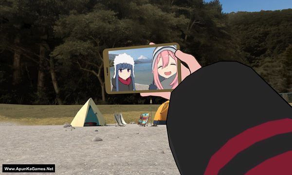 Laid-Back Camp: Virtual - Lake Motosu Screenshot 1, Full Version, PC Game, Download Free