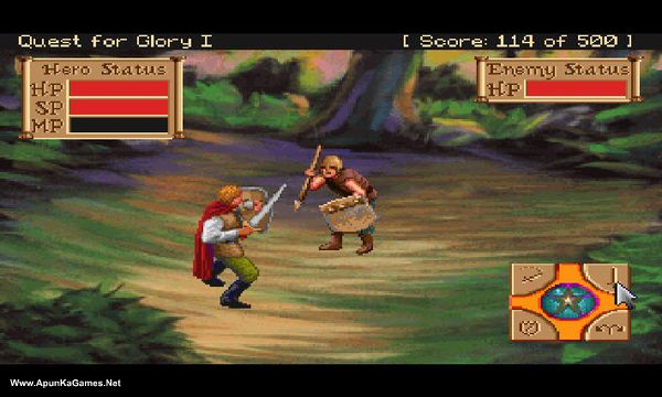 Quest for Glory: So You Want to Be a Hero Screenshot 1, Full Version, PC Game, Download Free