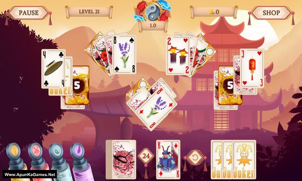 Samurai Solitaire: Return of the Ronin Screenshot 1, Full Version, PC Game, Download Free