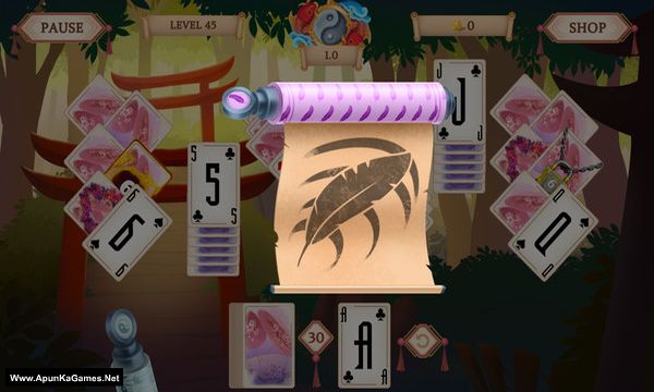 Samurai Solitaire: Return of the Ronin Screenshot 1, Full Version, PC Game, Download Free
