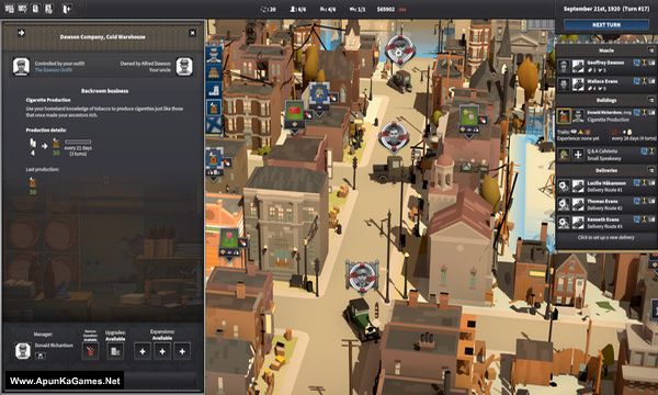City of Gangsters: The English Outfit Screenshot 1, Full Version, PC Game, Download Free